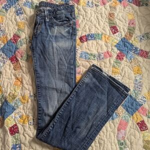 Big Star Women's Blue Straight Leg Jeans